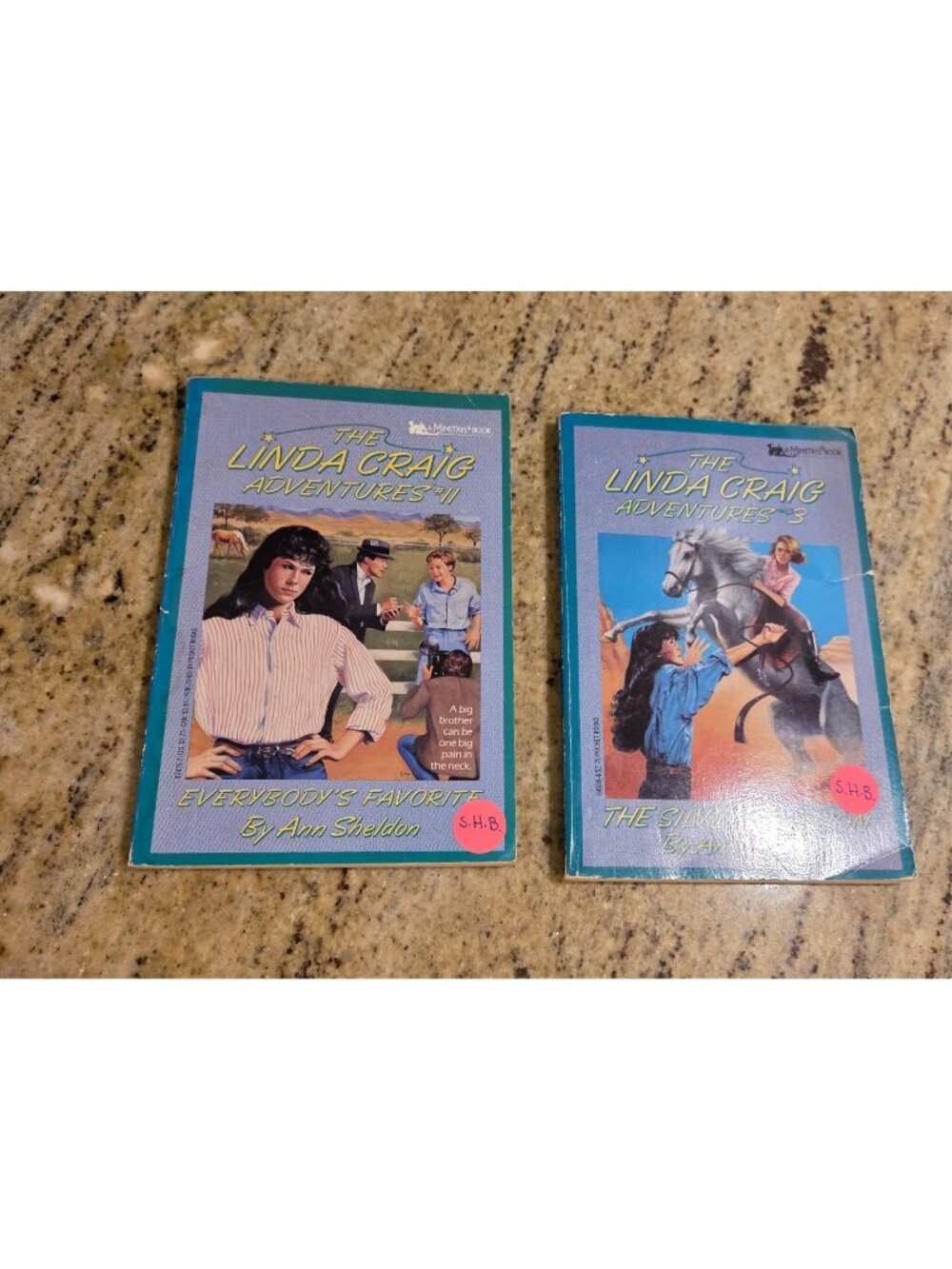 Lot of 2 Linda Craig Adventures #3 & #11 Ann Sheldon Favorite Silver Stallion